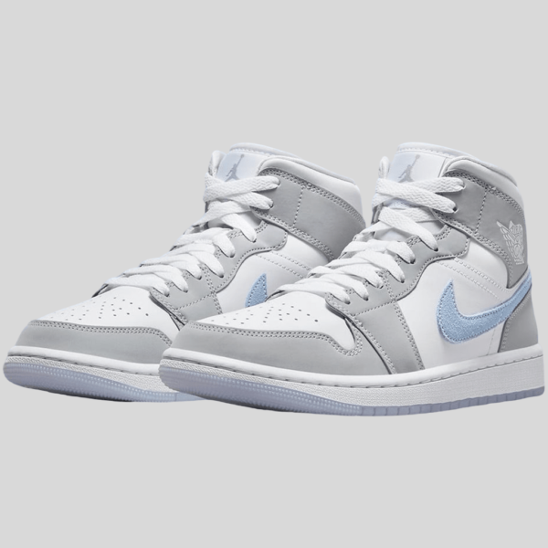 Air Jordan 1 Mid Wolf Grey Blue