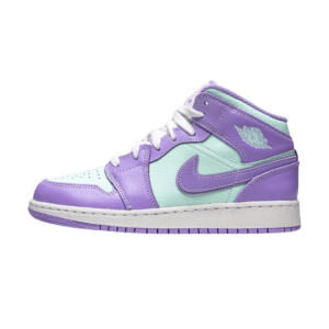 Air Jordan 1 Mid GS ‘Purple Aqua’