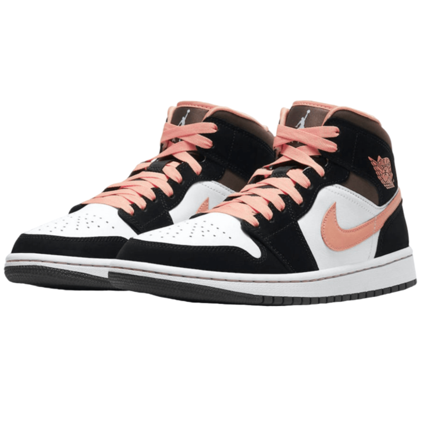 Wmns Air Jordan1 Mid Se ‘Peach Mocha’