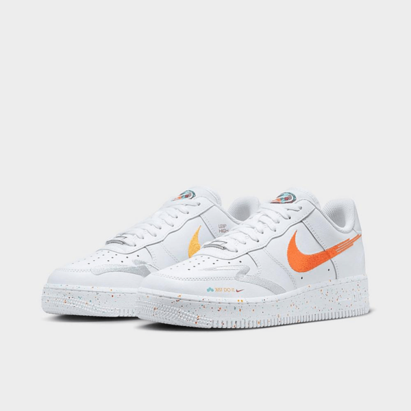 Air Force 1 White Safety Orange