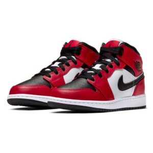 Air Jordan 1 Mid Chicago Black Toe GS