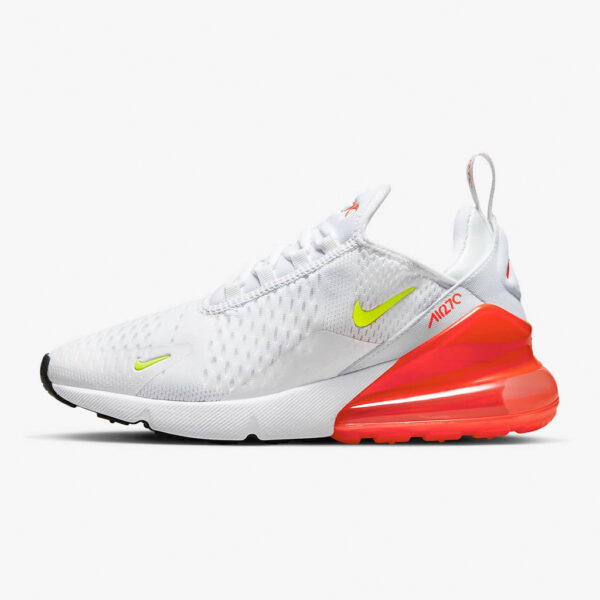 Air Max 270 – White/Bright Crimson/Black/Volt