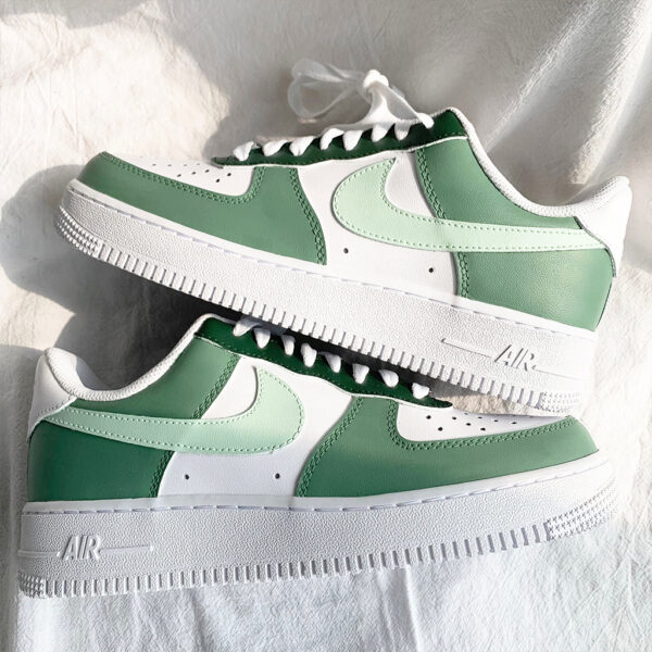 Custom Air Force 1 Sage Green