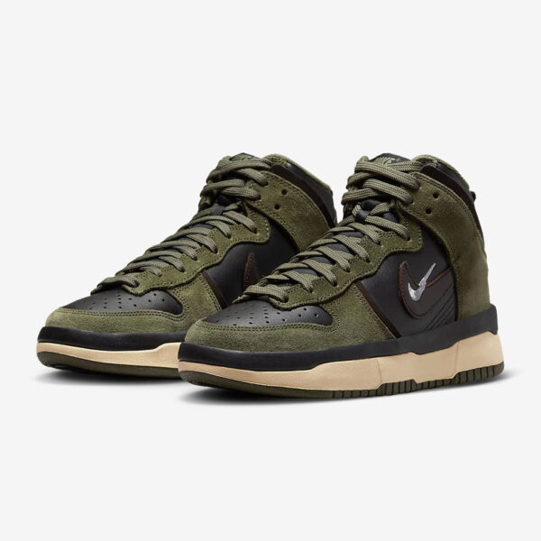 Nike Dunk High Velvet Brown Wolf Grey