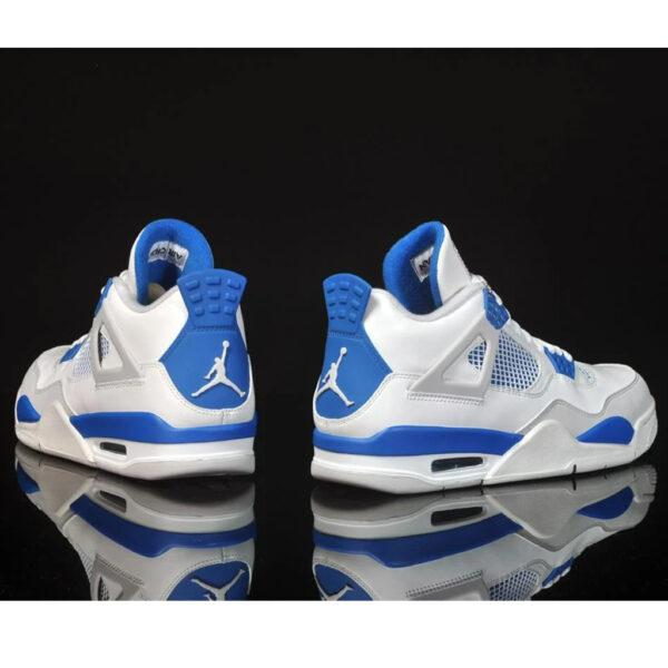 Jordan 4 Retro White Military Blue