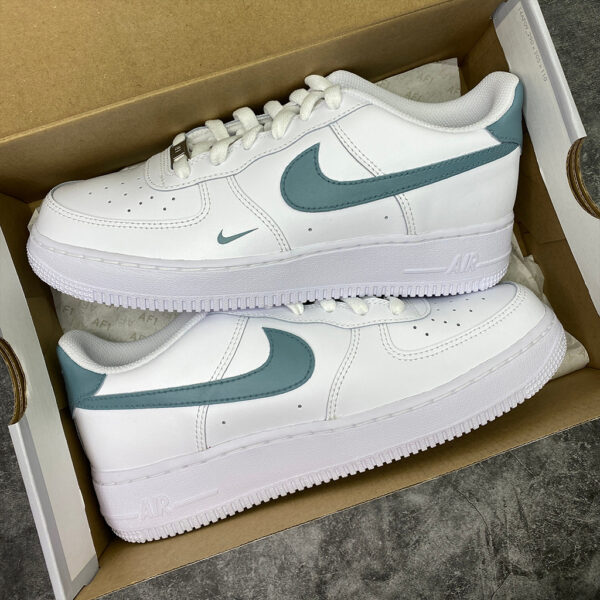 Air Force 1 Teal Green Grey