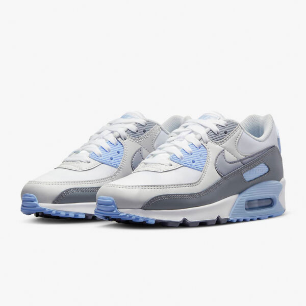 Air Max 90 – White/Photon Dust/Cobalt Bliss/Wolf Grey