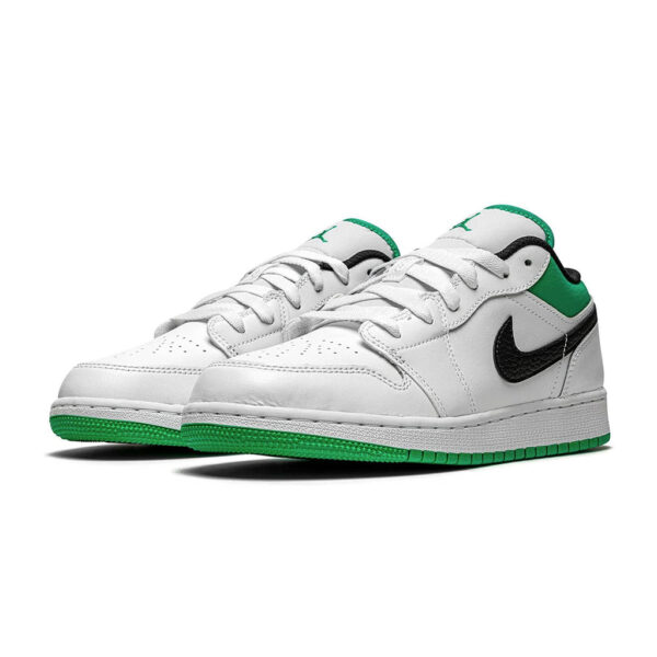 Air Jordan 1 Low GS ‘White Lucky Green’