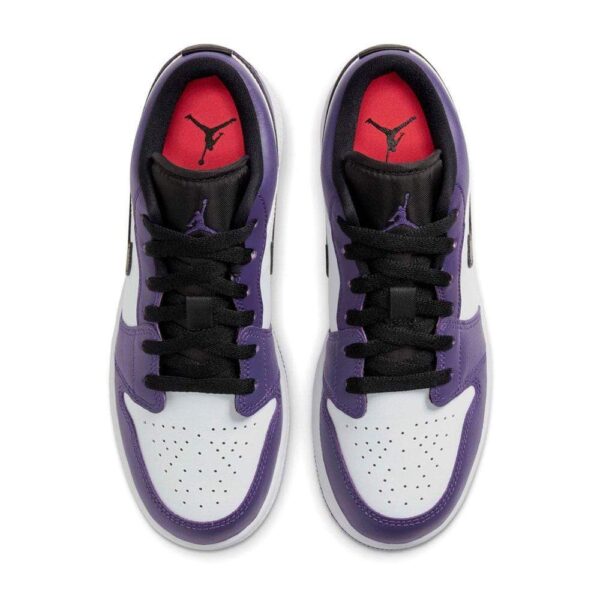 Air Jordan 1 Low GS “Court Purple White”