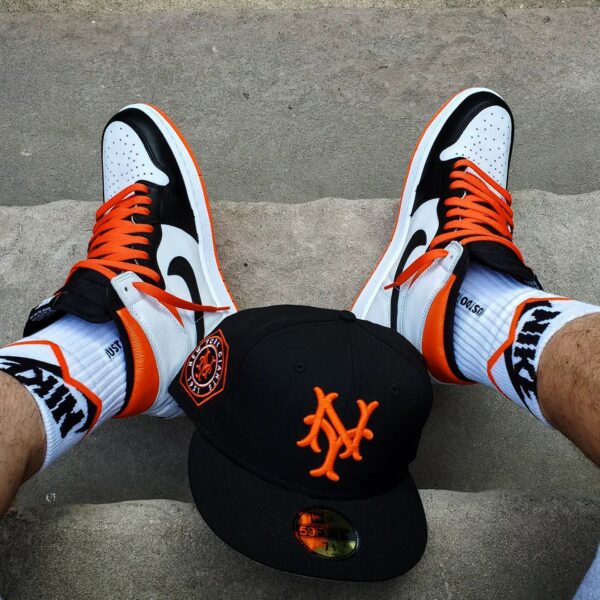 Jordan High OG White Orange Black