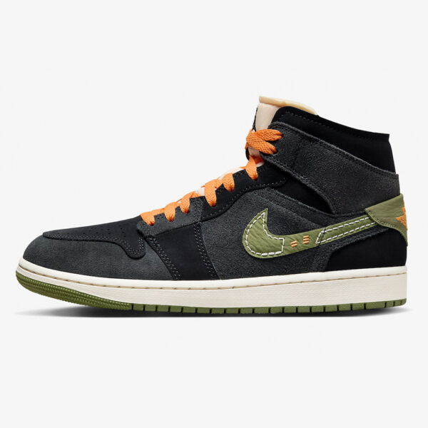 Air Jordan 1 Mid Se Craft “Anthracite/Light Olive”