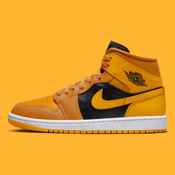 Air Jordan 1 Mid University Gold Paints