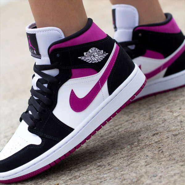 Nike Air Jordan 1 Mid Magenta Cactus Flower