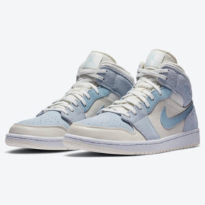 Jordan 1 Mid – Mixed Textures Blue