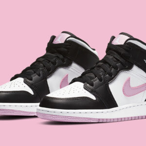 Air Jordan 1 Mid GS Light Arctic Pink