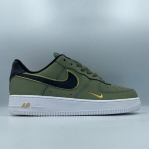 Air Force 1 Low 07 Double Swoosh Olive Green