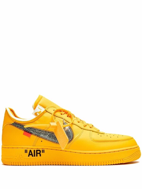 Off-White X Nike Air Force 1 Low University Gold