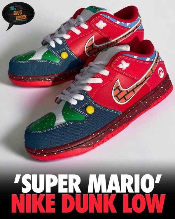 Nike SB Dunk Low “Super Mario”