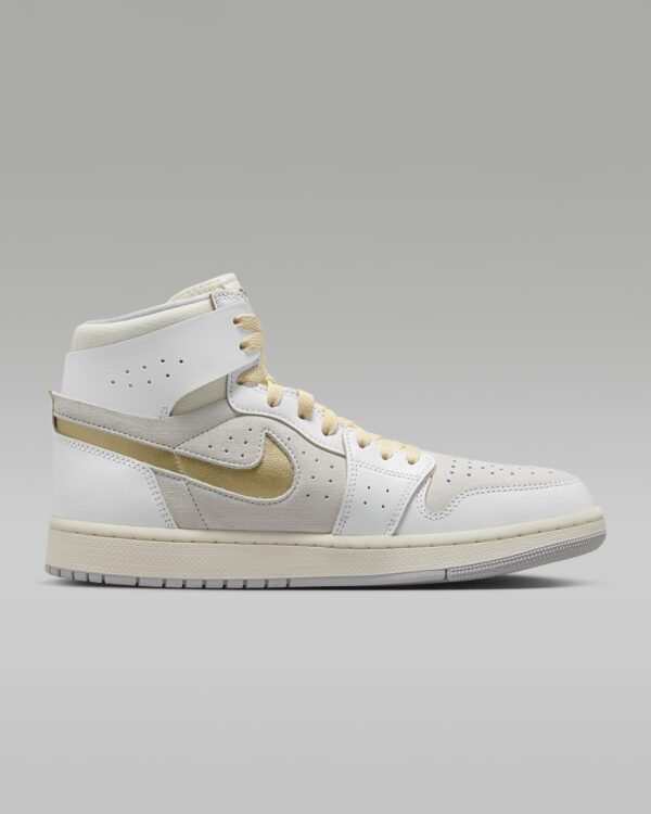 Air Jordan 1 Zoom CMFT 2 Neutral Grey/Metallic Gold