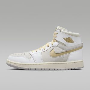 Air Jordan 1 Zoom CMFT 2 Neutral Grey/Metallic Gold