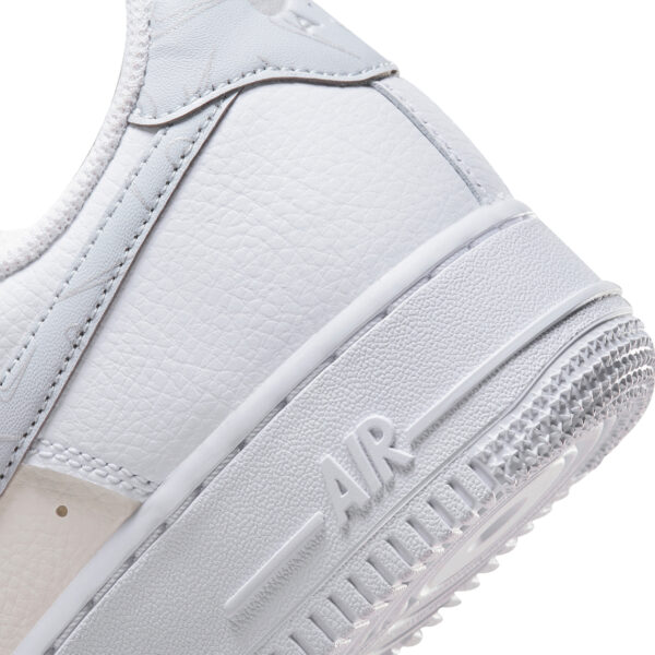 Air Force 1 Low Mini Swooshes White Cream