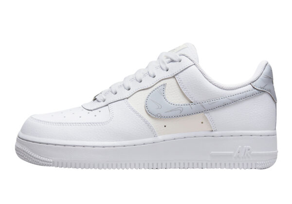 Air Force 1 Low Mini Swooshes White Cream