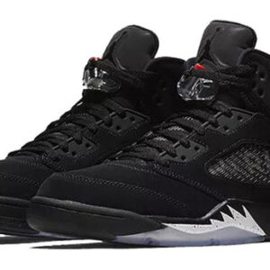 Air Jordan 5 Retro Paris Saint-Germain 75 logo Black