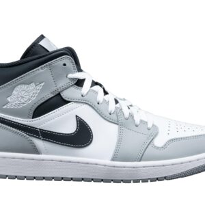 Air Jordan 1 Mid Fitness Shoes Gray