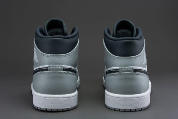 Air Jordan 1 Mid Fitness Shoes Gray