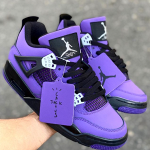 Air Jordan 4 x Travis Scott Purple