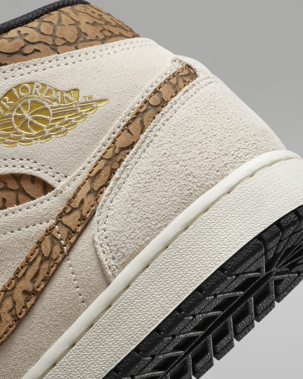 Air Jordan 1 Mid SE Brown Elephant