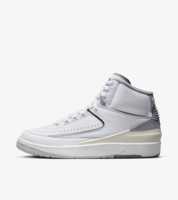 Air Jordan 2 Retro White and Cement Grey