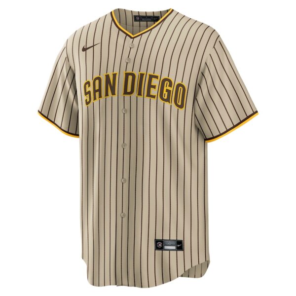 Jerseys Men’s San Diego Padres Juan Soto Nike Tan/Brown Alternate Replica