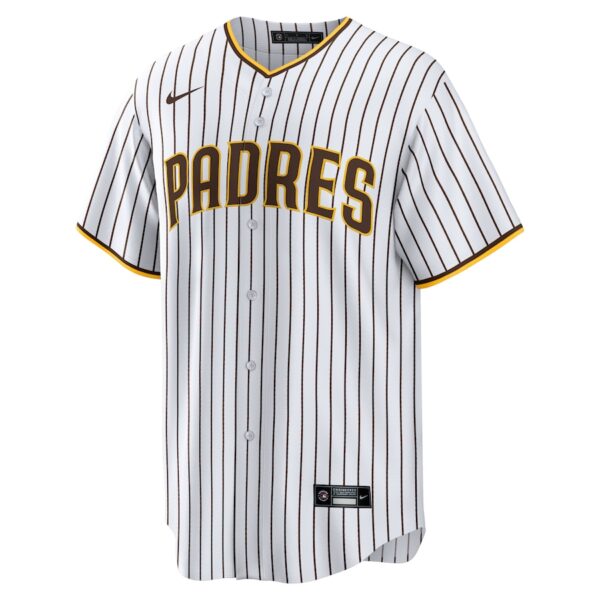 Jerseys Men’s San Diego Padres Xander Bogaerts Nike White/Brown Home Official Replica