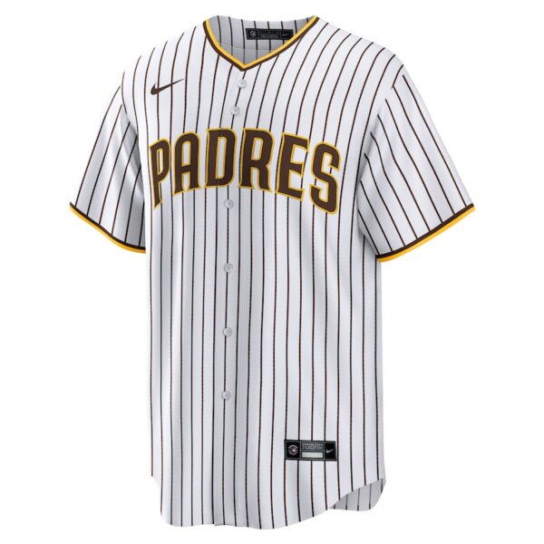 Jerseys Men’s San Diego Padres Juan Soto Nike White/Brown Home Replica