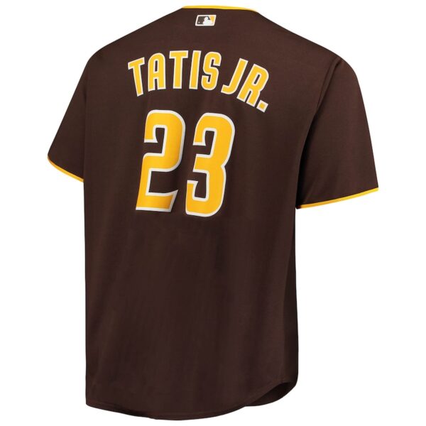 Men’s San Diego Padres Fernando Tatis Jr. Brown Big & Tall Replica