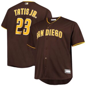 Men’s San Diego Padres Fernando Tatis Jr. Brown Big & Tall Replica