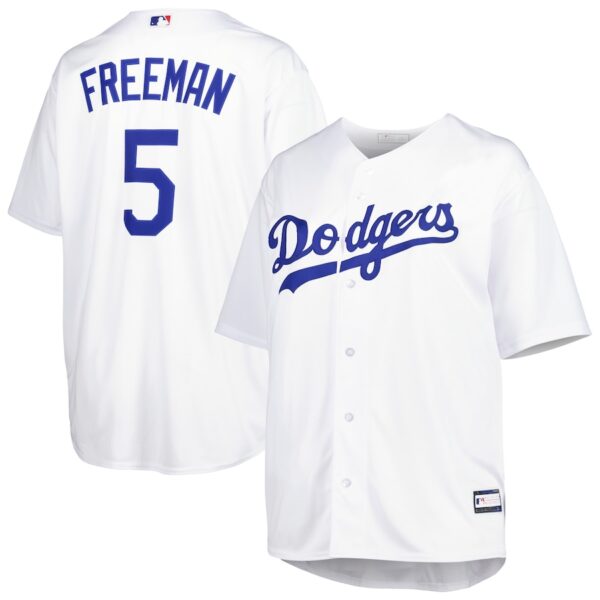 Jersey Freddie Freeman Los Angeles Dodgers Big & Tall Replica – White