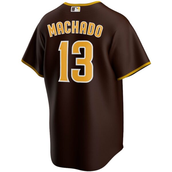 Jerseys Men’s San Diego Padres Manny Machado Nike Brown Alternate Replica