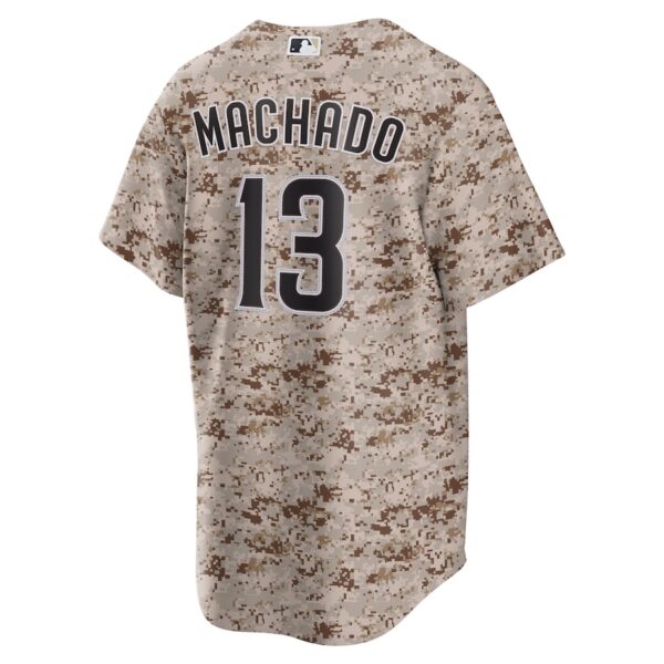 Jerseys Men’s San Diego Padres Manny Machado Nike Camo USMC Alternate Replica