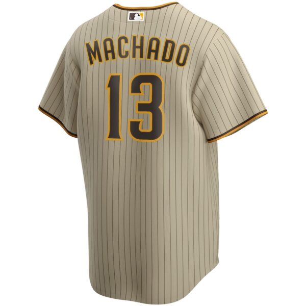 Jerseys Men’s San Diego Padres Manny Machado Nike Tan Alternate Replica