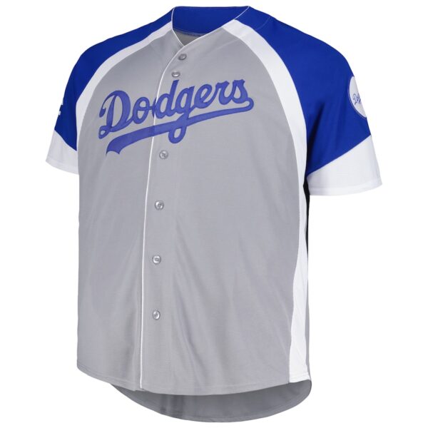 Los Angeles Dodgers Profile Big & Tall Colorblock – Gray