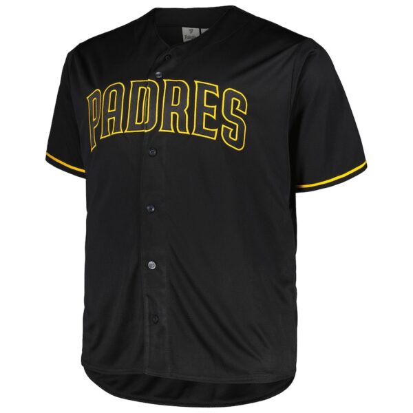 Men’s San Diego Padres Profile Big & Tall Blackout Replica