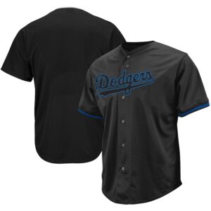 Los Angeles Dodgers Big & Tall Pop Fashion Jersey – Black/Royal