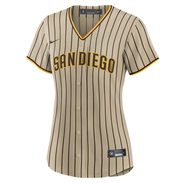 Jerseys Women’s San Diego Padres Nike Tan Alternate Replica