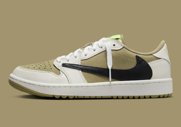 Air Jordan 1 Retro Low Golf Travis Scott Neutral Olive