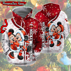 Christmas Cute Mouse Couple Hoodie