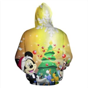 Disney Mickey Christmas Tree Unisex 3D Hoodie