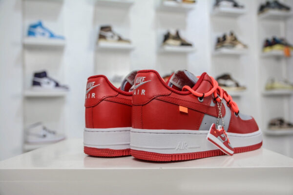 Air Force 1 Low 07 Red Gray White