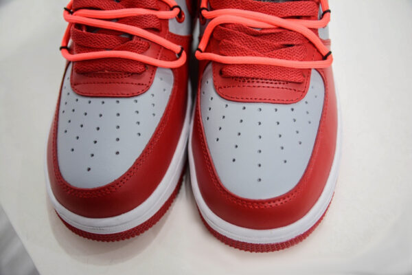 Air Force 1 Low 07 Red Gray White